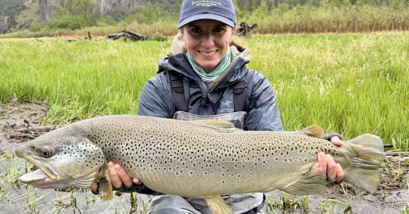 Georgia angler reels in new Idaho catch-and-release record brown trout
