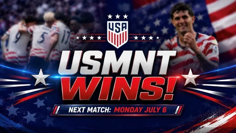 U.S. advances to Round of 16, sets up World Cup showdown with Belgium