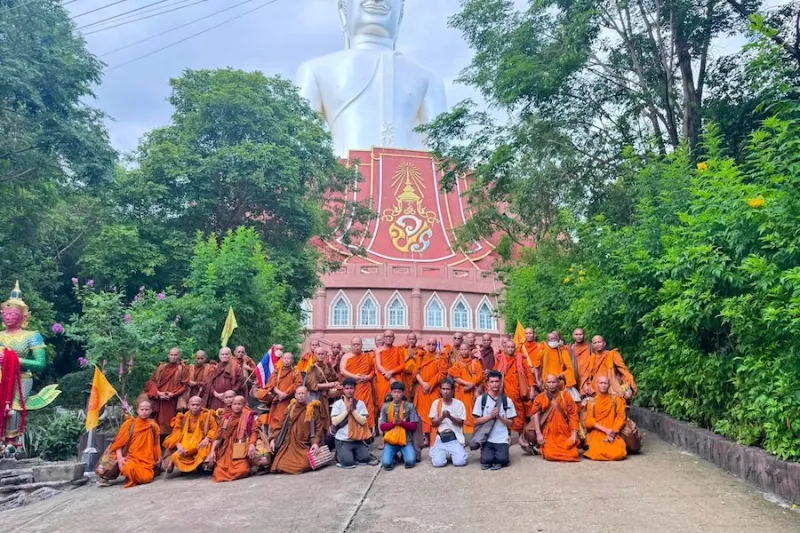 11-year-old boy driving pickup truck crashes into group of monks, killing 9