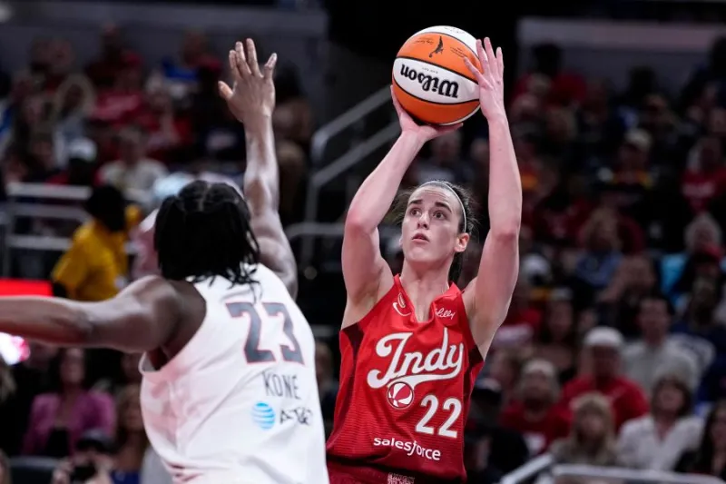 Caitlin Clark voted to start third straight WNBA All-Star Game, joined by two Fever teammates
