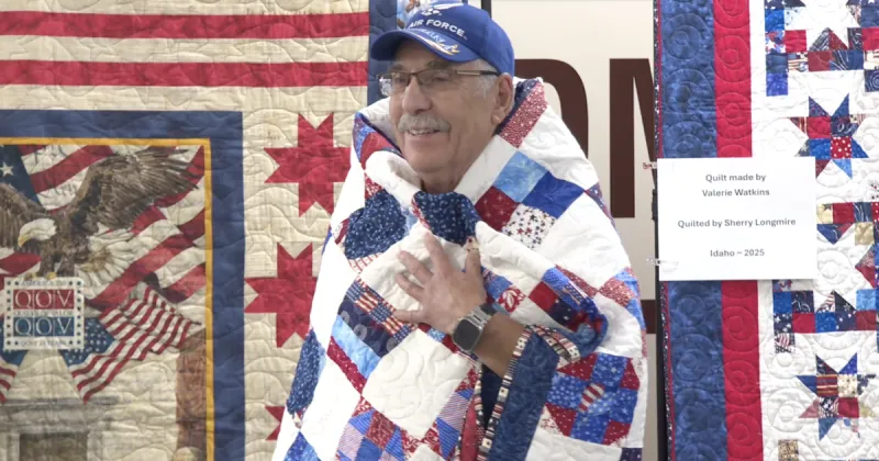 Magic Valley Quilts of Valor honors veterans with special America 250 event in Twin Falls