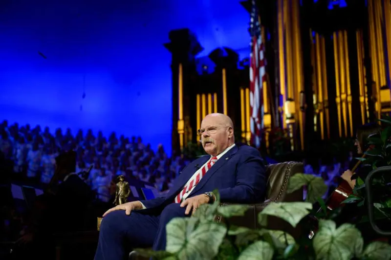 Legendary NFL coach Andy Reid joins Tabernacle Choir's tribute to America's 250th anniversary
