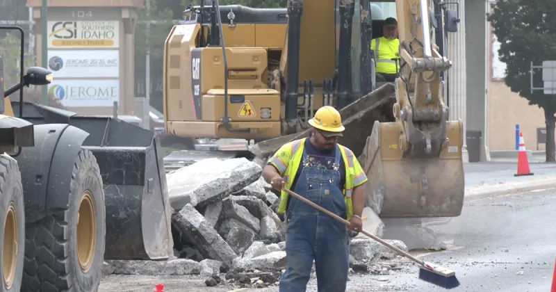 Jerome's Main Street makeover continues as phase 2 construction gets underway