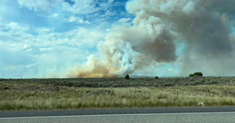 1,100-acre Maze Fire near Rexburg prompts emergency evacuations