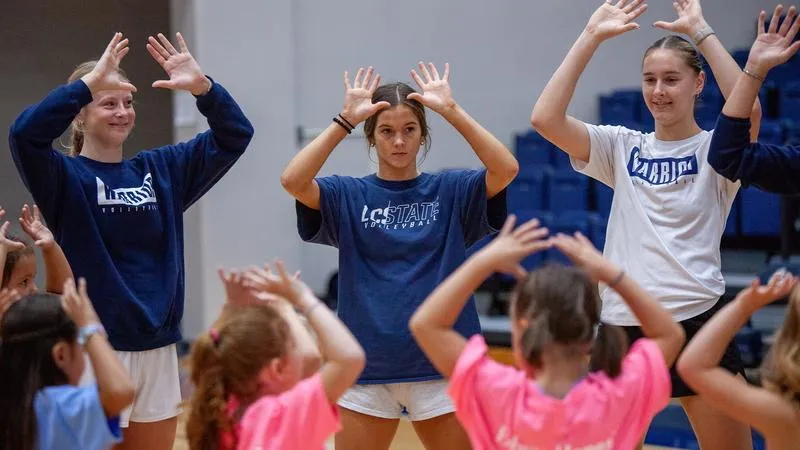 Registration Open for LC State Volleyball Little Spikers Program