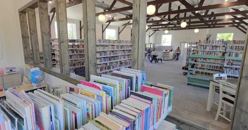 Wendell's new 4,000-square-foot library opens after years in cramped, temporary spaces