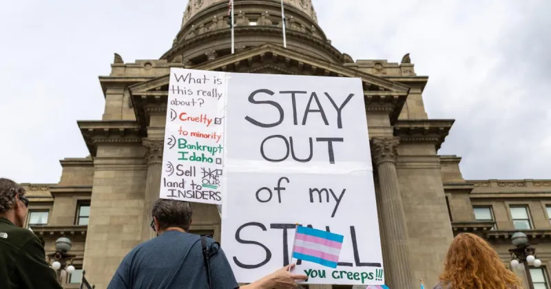 Bracing for Idaho's new ban, group maps safe restrooms across the state for trans people