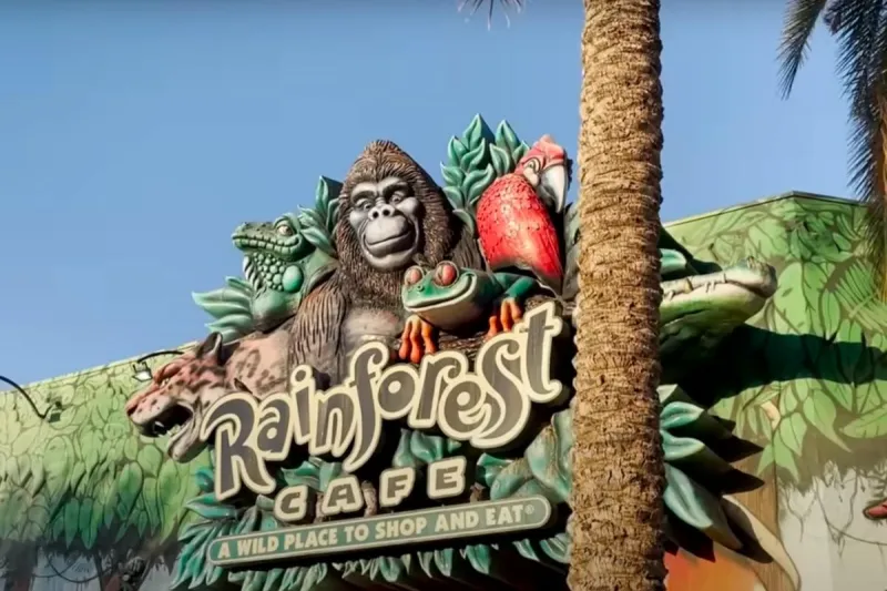 Only 16 Rainforest Cafes Remain in U.S.; Here's How to Find Them