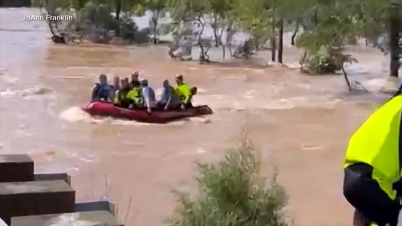More than 200 campers airlifted by Black Hawk helicopters from Missouri flood zone