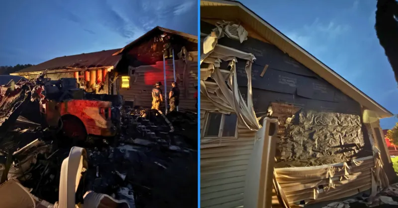 Twin Falls house fire damages home and vehicle; no injuries reported