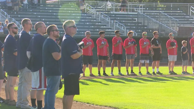 Idaho Falls firefighters beat deputies in 'Guns Versus Hoses' charity game, raise $11,800 for Make-A-Wish