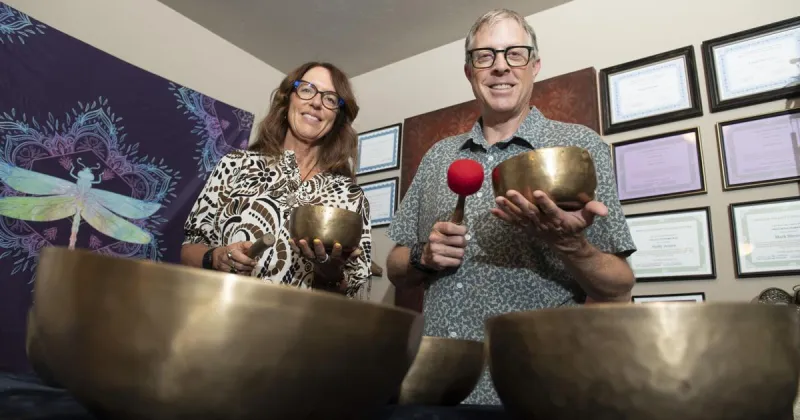 A different type of healing grows in the Magic Valley: Sound baths calm the body and soul