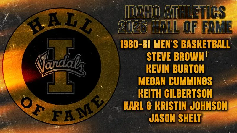 Idaho Athletics Announces Inductees for 2026 Hall of Fame Class