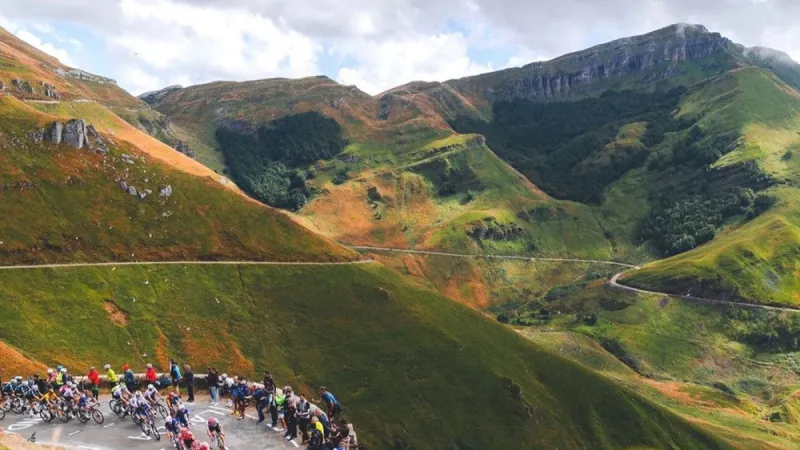Why cycling fans are traveling to watch the world's biggest races in person
