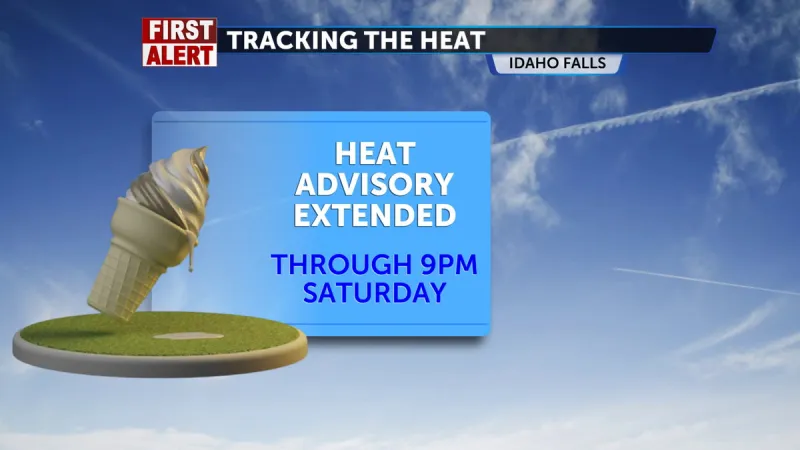 Heat Advisory extended ushering in week of above-normal highs