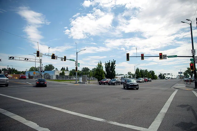 Downtown Idaho Falls street lighting and sidewalks get a summer makeover