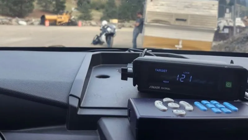 Motorcyclist clocked at 121 mph east of Coeur d'Alene