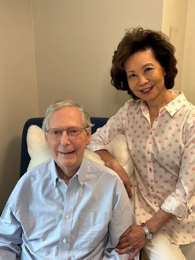 McConnell not yet medically cleared to leave rehab facility after fall led to hospitalization