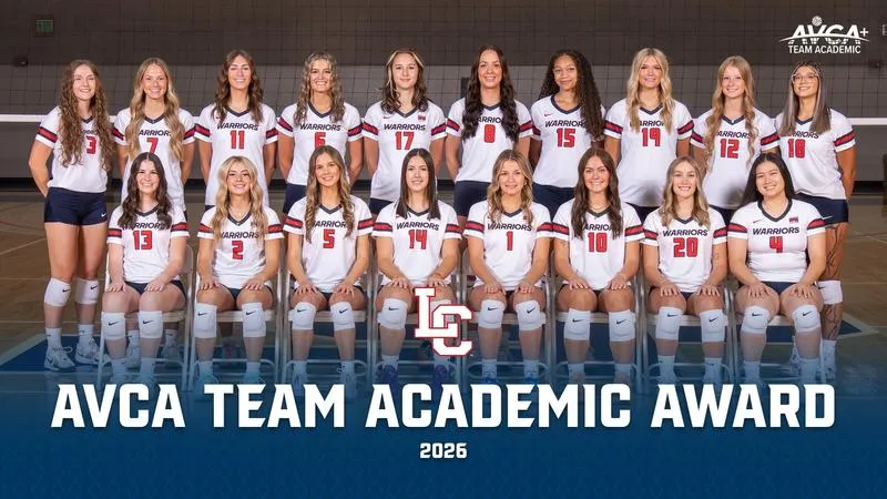 Warrior Volleyball Earns AVCA Team Academic Award for Sixth Straight Season