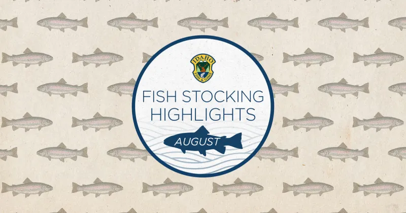 Statewide trout stocking highlights for August 2026