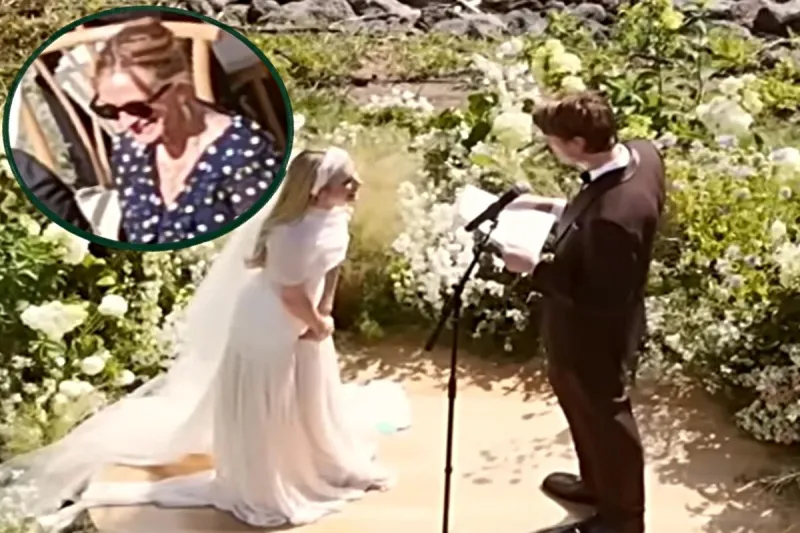 Julia Roberts Out Celebrating Wedding In Ketchum ID