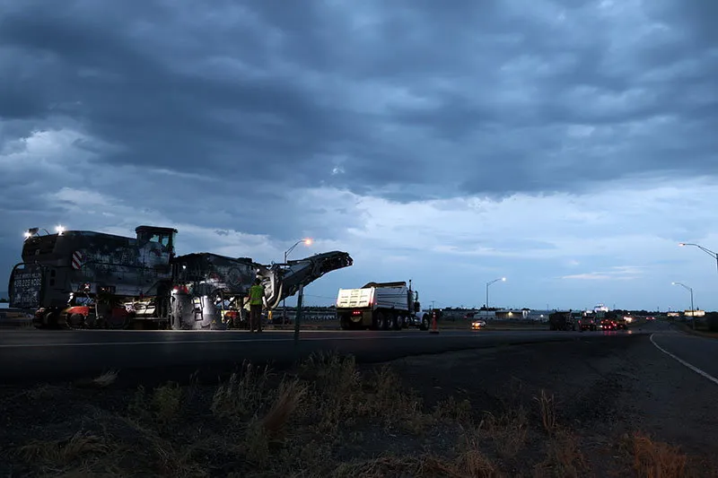 Nighttime closures, traffic shifts begin this week on US-20 between Idaho Falls and Rigby