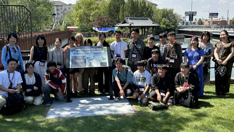 Japanese youth delegation celebrates 45 years of Sister Cities program with Idaho Falls