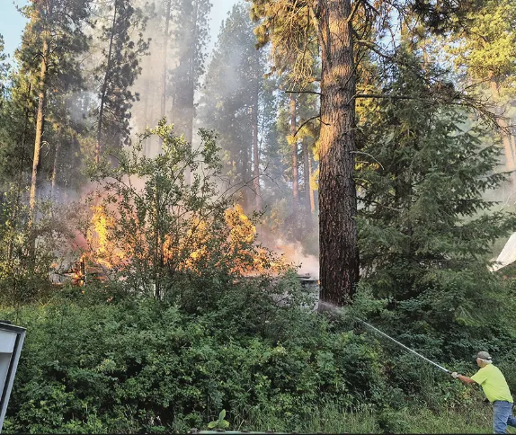 Multiple Agencies Respond to Clear Creek Structure Fire // Garden Valley Fire Protection District Earns Major ISO Rating Improvement