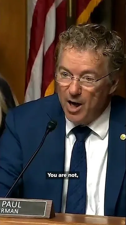 Sen. Rand Paul has Anthony Fauci's lawyer thrown out of hearing (Video)