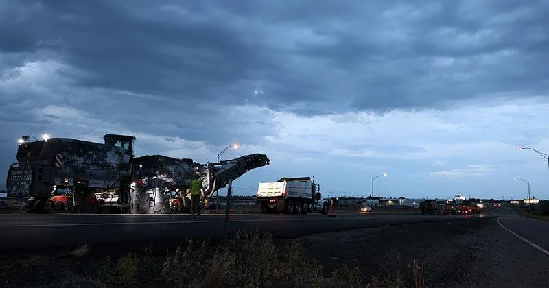 Nighttime closures and traffic shifts at US-20 exits between Idaho Falls and Rigby begin this week