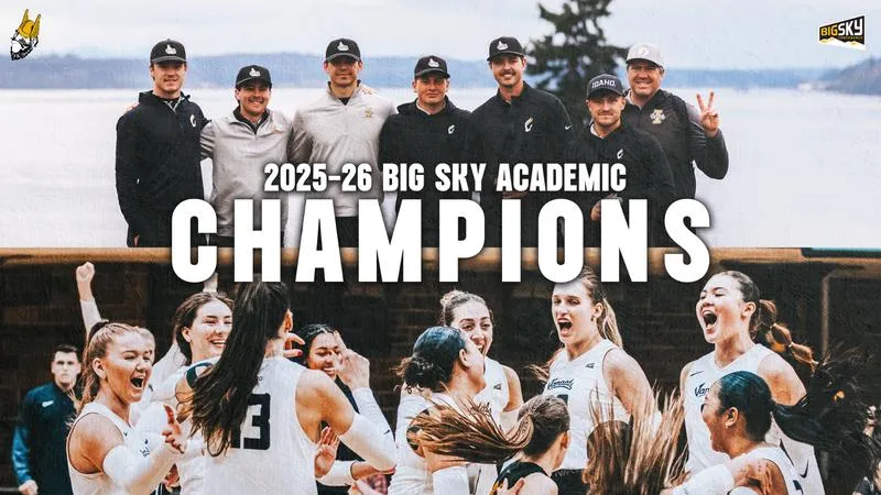 Men's Golf and Volleyball Named Big Sky Academic Champions