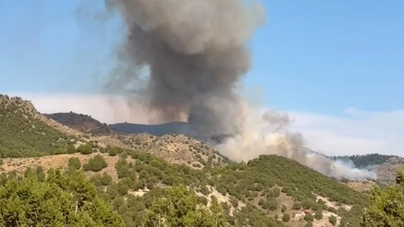 Emergency responders fighting wildfire east of Ririe; drivers asked to avoid area