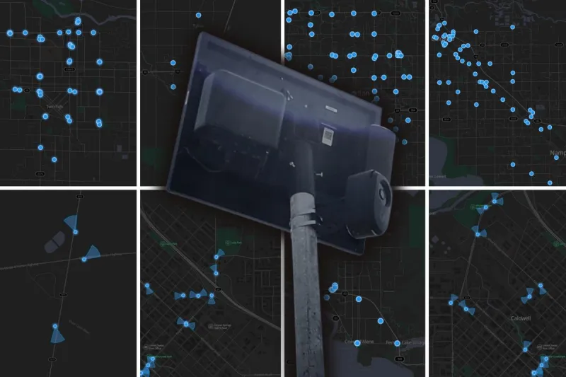 Where Are the Flock Surveillance Cameras in Idaho
