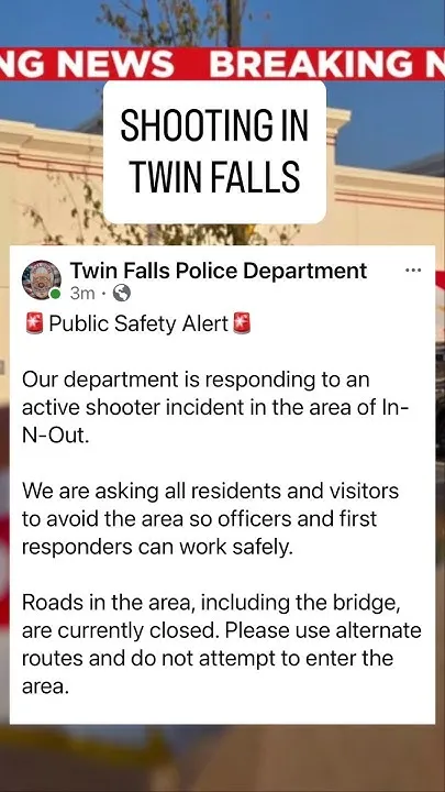 Active shooter in Twin Falls (Video)