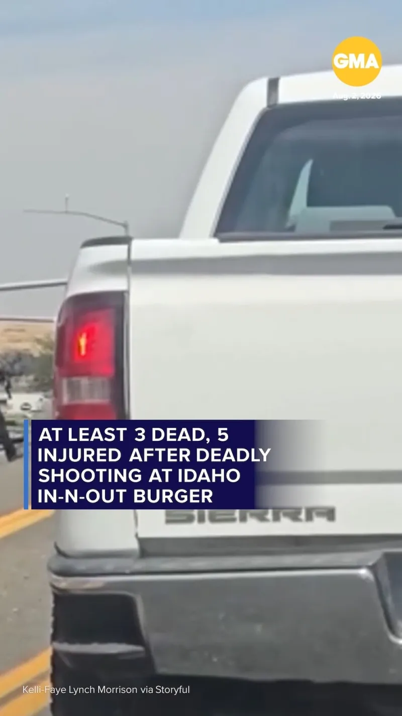 Police confirm 3 fatalities, 5 injuries after shooting at Idaho In-N-Out Burger