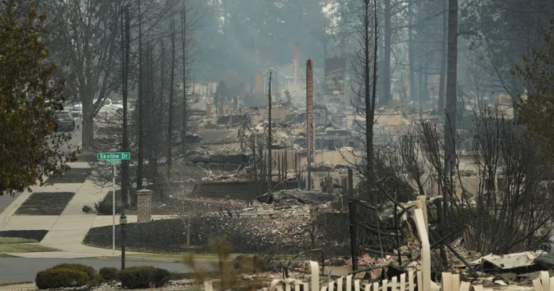 A relentless inferno, several hundred homes burned to the ground and 60,000 Spokane area residents forced to flee