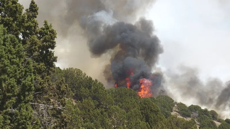 Big Rock Fire remains at 0% containment, road closures expected through coming week