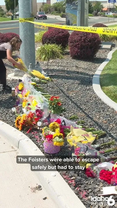 Memorial grows for victims of the Twin Falls shooting (Video)