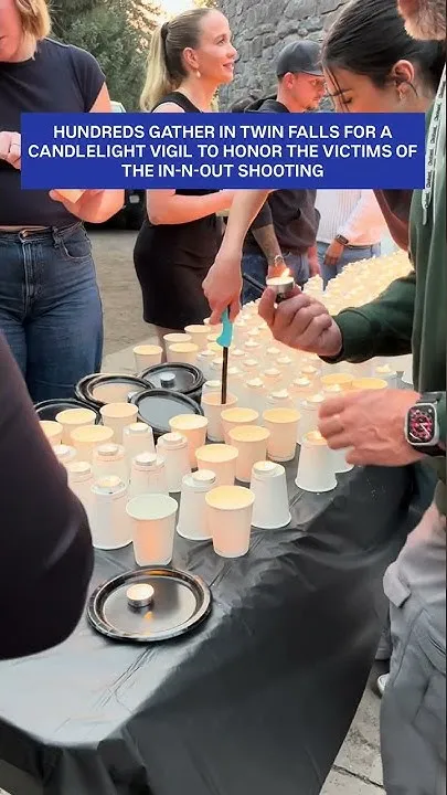Twin Falls vigil for In-N-Out shooting victims (Video)
