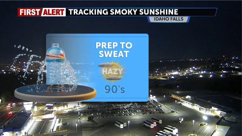 Another wave of heat is arriving with wildfire smoke lingering
