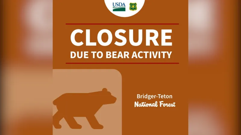 Emergency trail closure on Teton Pass after human and bear encounter