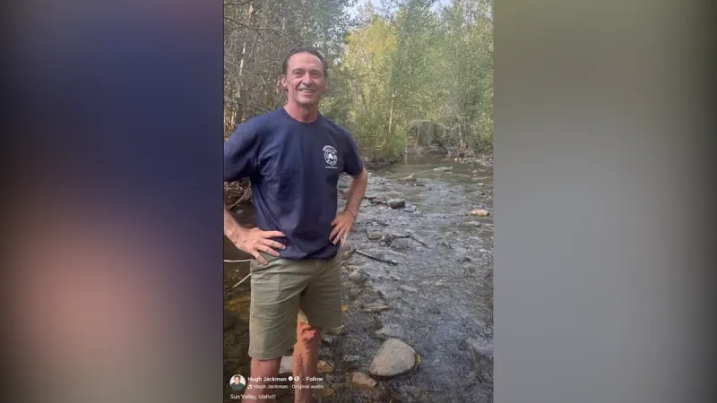 'Wolverine' spotted in the Idaho wild as Hugh Jackman visits Sun Valley