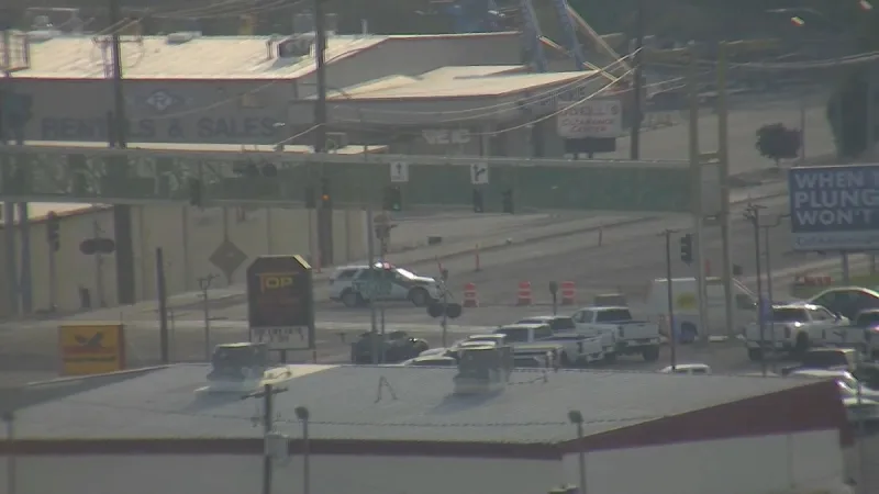 Gas leak closes part of Anderson Street in Idaho Falls