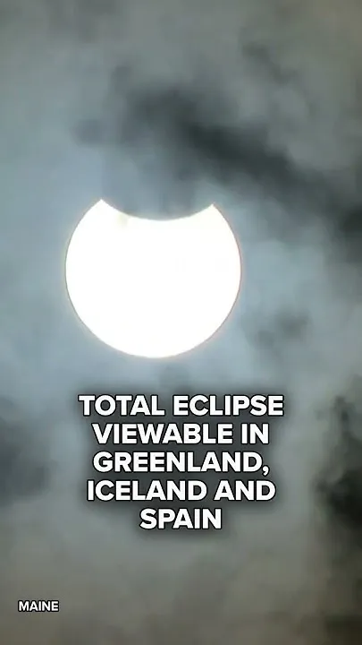 Partial solar eclipse visible across North America (Video)