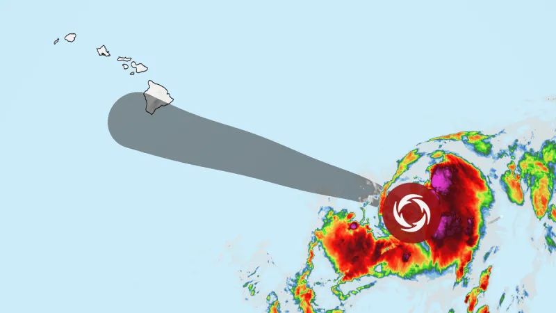Tropical Storm Lala targets Hawaii, set to bring heavy rain and rough surf