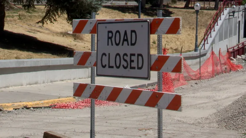 Portion of Rexburg's 2nd East closing for construction