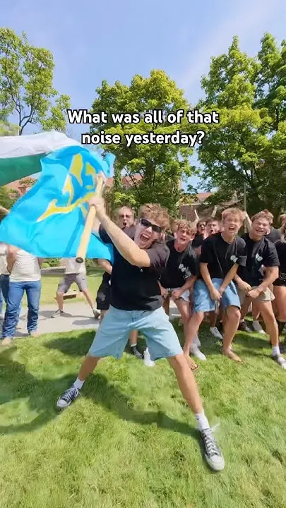 An epic return.  Bid Day 2026. (Video)