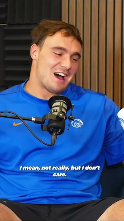 Max Stege: big espresso guy  #OfftheBlue #BoiseState (Video)