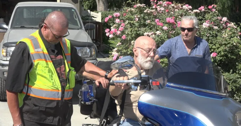 One last ride: Supporting a Vietnam veteran battling cancer and Parkinson's