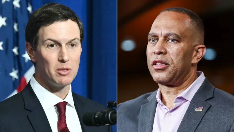 Kushner, Jeffries discuss ways White House and Democrats can collaborate